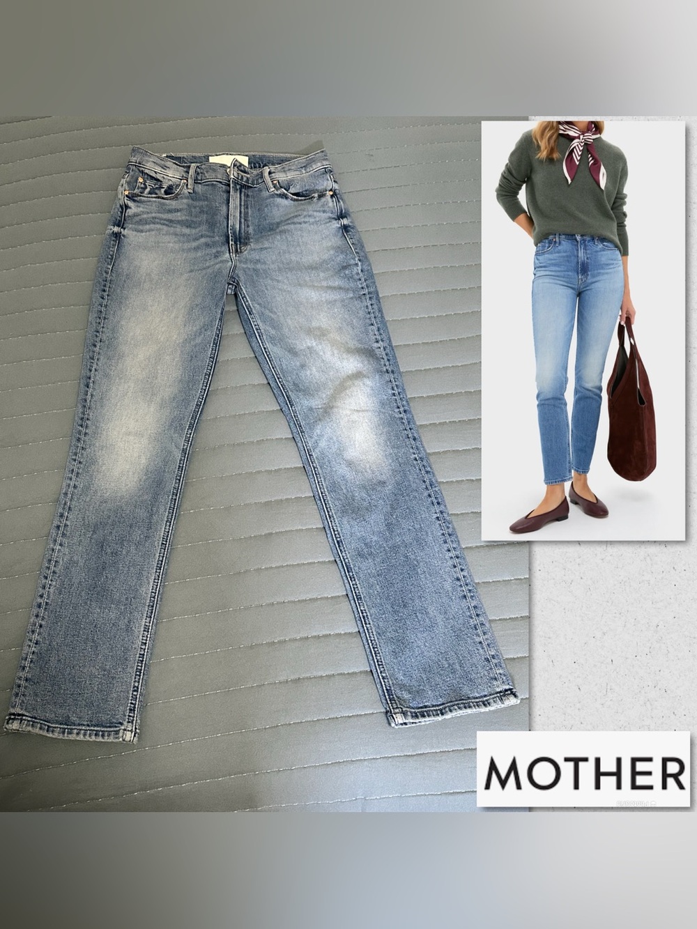 MOTHER The Dazzler Flood Jeans